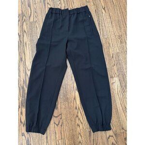 Tela Made In Italy Black Jogging Trouser Size 42 Small